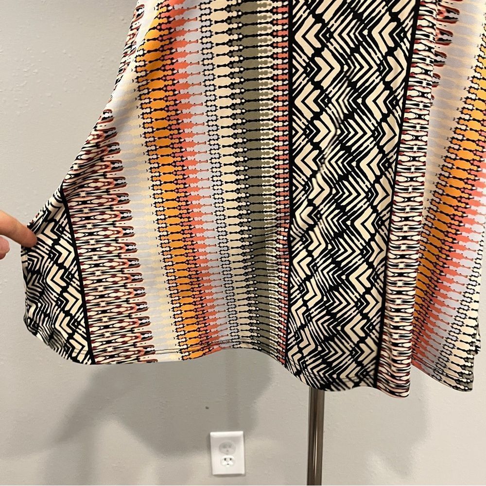 BCBGeneration Multicolor Geometric Pattern short … - image 4